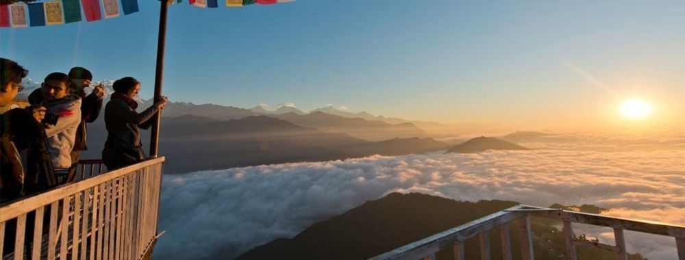 Sarangkot Sherpa Resort P Ltd Pokhara Ngoại thất bức ảnh